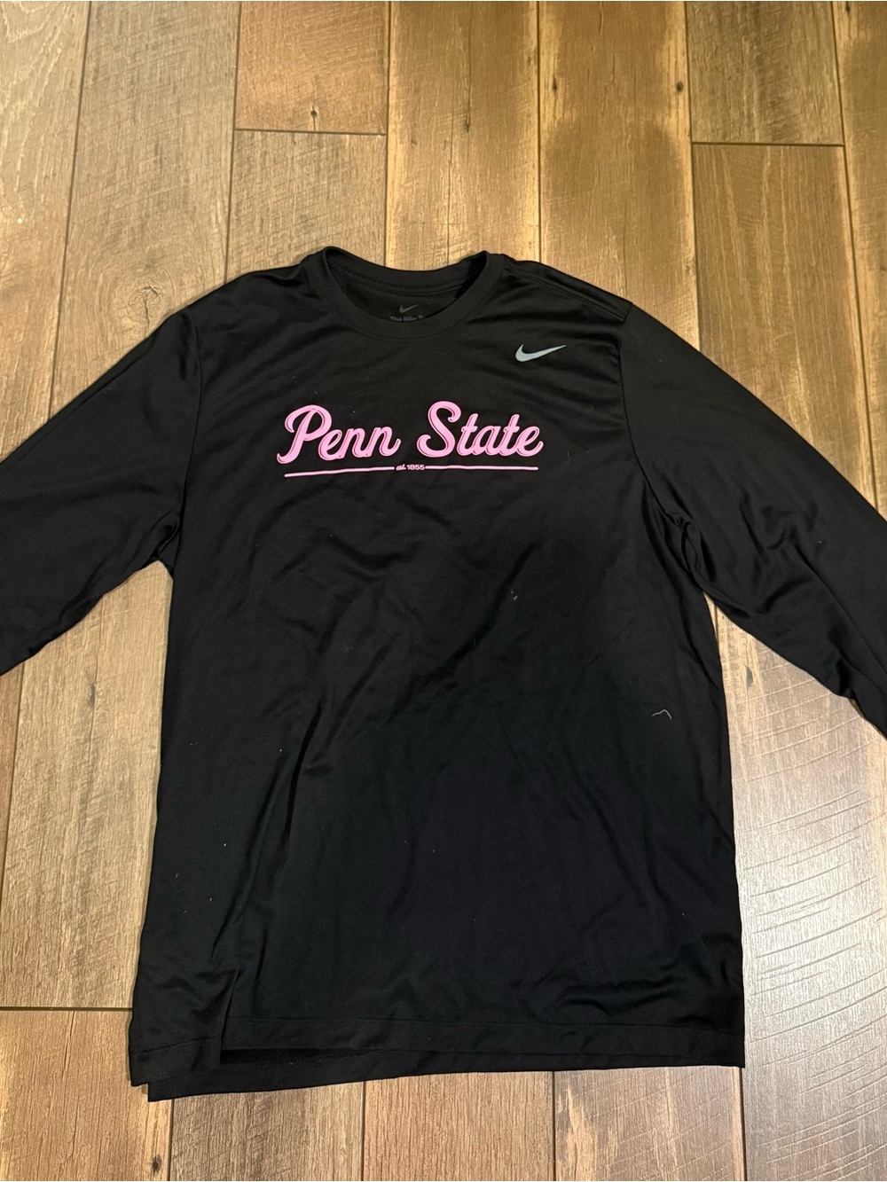 Nike Custom Throwback Penn State Long-Sleeve Performance Dri-Fit T-Shirt